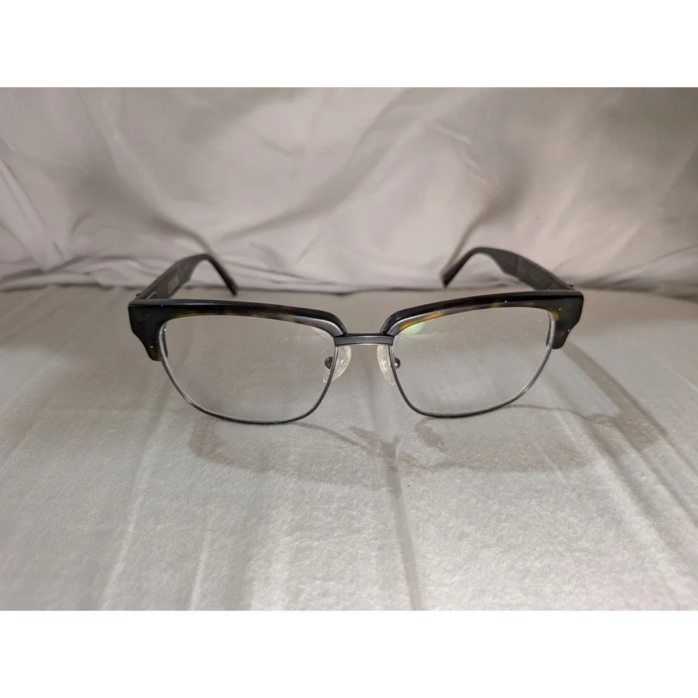 John Varvatos Eyeglasses V153 54mm Smoke Tortoise V 153 - Made in Japan